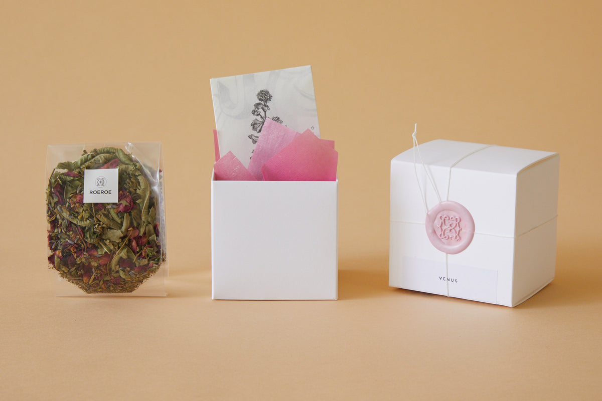 BOX＆カップ　Aセット（ひらめき+ウーマン）
